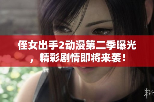 侄女出手2动漫第二季曝光，精彩剧情即将来袭！