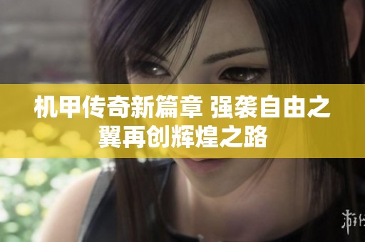 机甲传奇新篇章 强袭自由之翼再创辉煌之路