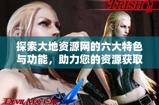 探索大地资源网的六大特色与功能，助力您的资源获取之旅