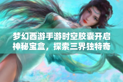 梦幻西游手游时空胶囊开启神秘宝盒，探索三界独特奇遇之旅