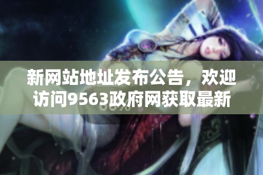 新网站地址发布公告，欢迎访问9563政府网获取最新信息